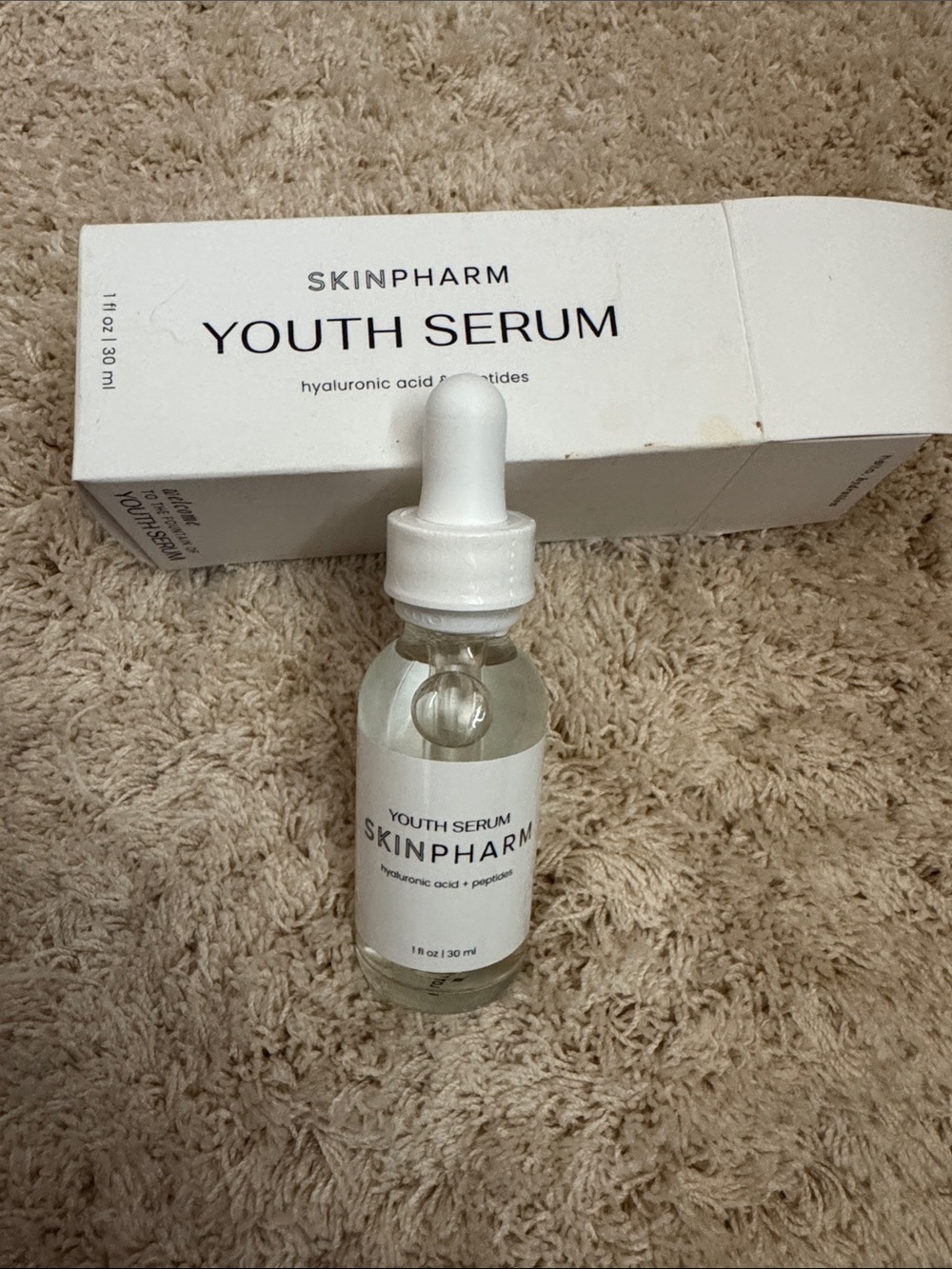 Youth Serum - Hydrating Hyaluronic Face Serum (White/Clear)
